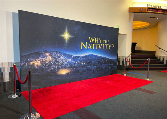 P2.604 HD Indoor Full-Color LED Die-Casting Aluminum Screen Large Electronic Advertising Screen