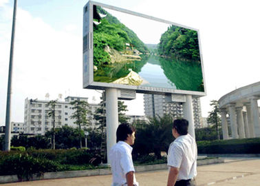 Outdoor High Brightness P6 Waterproof Advertising Full Color LED Billboards For Shopping Mall