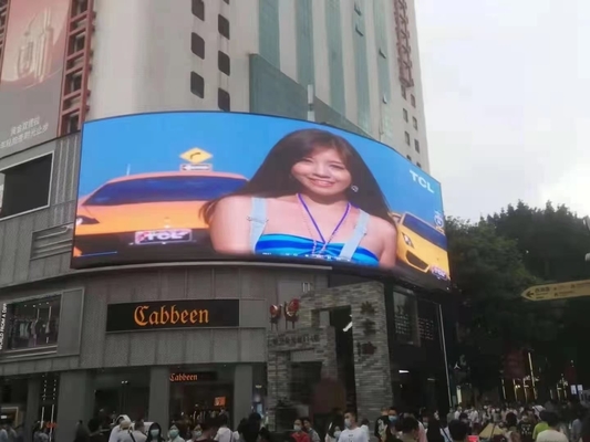 SMD Full Color Led Display Board P6 P8 P10 Brightness Steel Cabinet led display screen