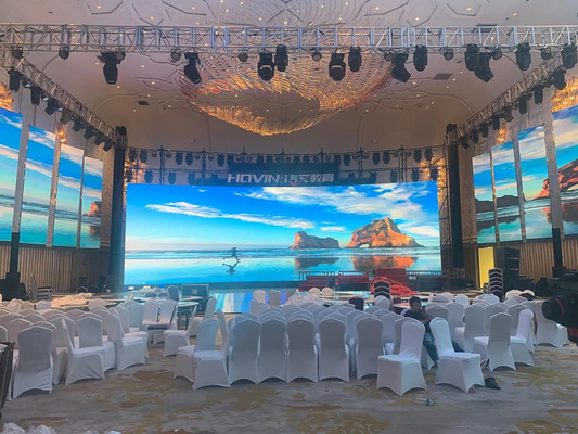 Die Casting Aluminum Full Color Led Screen High Brightness 2000cd/M2 Rental