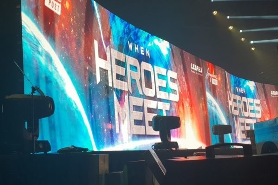Super Slim HD SMD Indoor Stage Full Color P5 LED Display Screen Video Wall High Refresh Rate