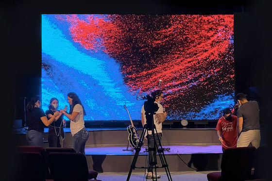 P3.91 Video Quick Assembly Full Color Led Monitor Indoor Die-Cast Aluminum Cabinet