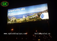 Outdoor Advertising P10 SMD3535 Full Color Led Screen , Double Side Led Billboard