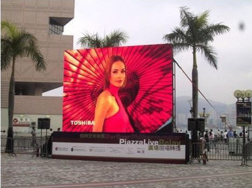Fixed Installation/Rental Full Color LED Display Roadside Digital Signage P10 LED Tail Screen