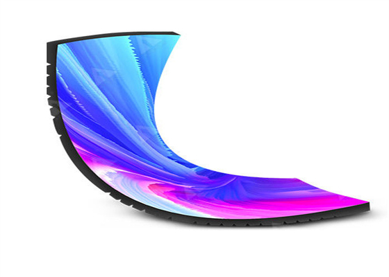 P3.91 Curved Indoor Rental LED Display Screen High Resolution LED Video Wall