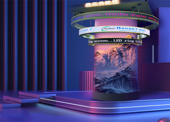 Flexible Soft P3 P4 P2.5 Module Foldable Circular SMD 2121 Soft Circle Video Wall