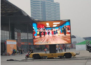 P8 Outdoor waterproof Full Color Advertising Hanging Led Display Screen Billboard high brightness