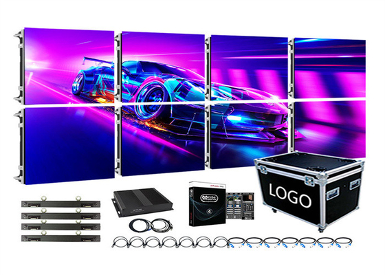 Easy assemble and take down indoor P3.91 LED display 500*500mm