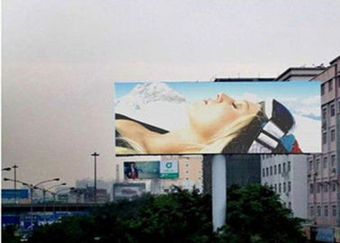 Full Color P6 Big Outdoor Waterproof Advertising Billboards With 3 Years Warranty