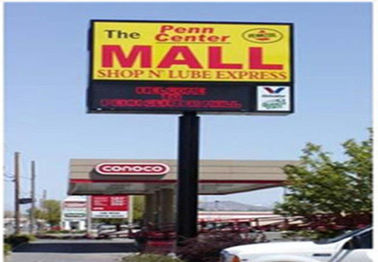 Full Color P6 Big Outdoor Waterproof Advertising Billboards With 3 Years Warranty