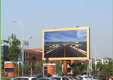 Large Waterproof P8 Outdoor Advertising LED Billboards For Shopping Mall / High Way