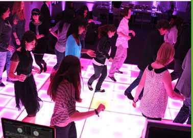 Full color Disco Night Club Mat Light Up Dance Floor P4.81 LED panels for Wedding Party