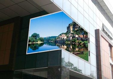 Hanging Die-Cast Aluminum Display Waterproof 1/8 Scan 10000 Pixels/M2 SMD LED Display P10