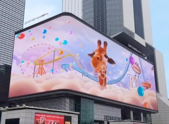 P8 Outdoor Advertising Led Display Panels Full Color High Brightness