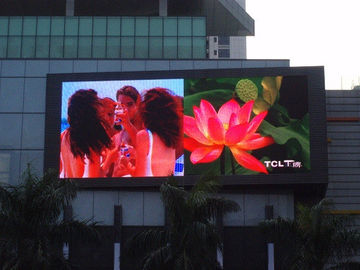 960*960mm Big Outdoor P10 Full Color Digital Advertising LED Video Billboard