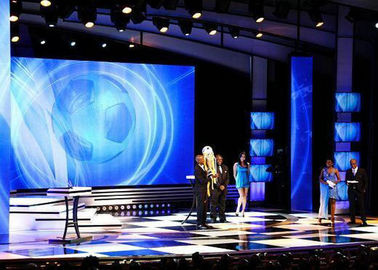 P3.91 High Brightness Stage Rental Indoor Full Color LED Display With Die-Cast Aluminum Cabinet