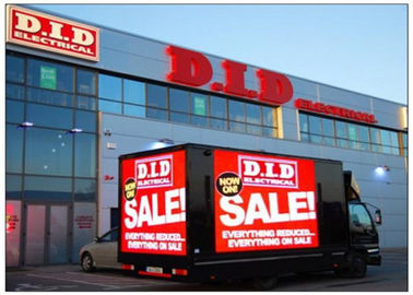 10mm Pixel Pitch Outdoor LED Billboards Full Color , Commercial Advertising LED Display