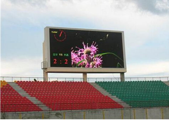 P10 Outdoor Full Color Waterproof Stadium LED Display 960x960mm IP65 Waterproof