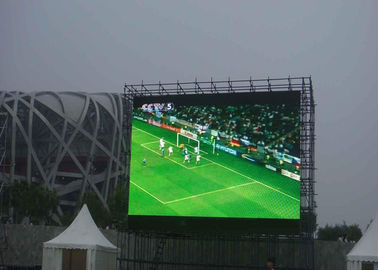 Waterproof P6 Outdoor Full Color LED Video Wall 6mm Pixel IP66
