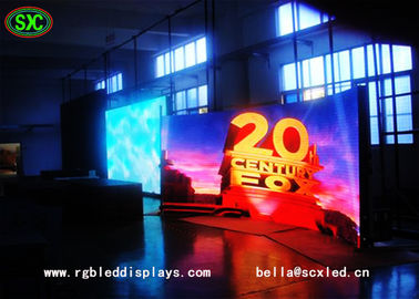 Full Color P4.81mm RGB LED Display With Die Casting Curved Rental Cabinet