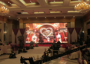 SMD LED Video Screen Rental P4 / Indoor Stage LED Display With A Density Of 62500/Sqm