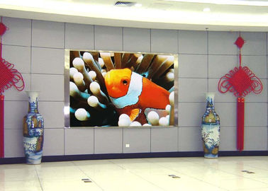 Full Color P4 LED Display Screens For Advertising , Indoor Large LED Video Wall Board