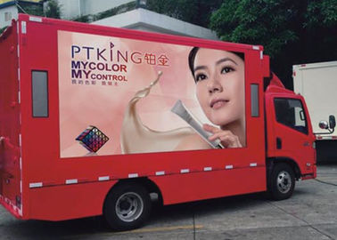 1R1G1B P10 Mobile Truck Led Display Outdoor Full Color Advertisement Trailer Sign