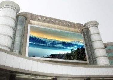Special Curve Outdoor Full Color P10 Building Advertising LED Display Billboard