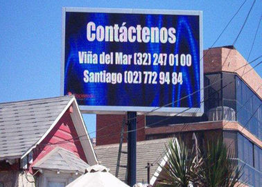 SMD3535 Full Color P8 LED Display 8000cd LED Billboard 3 Years Warranty