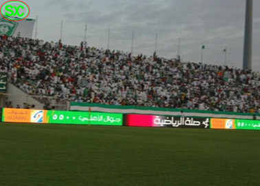 Sports perimeter stadium led display banner , advertising led perimeter system solution