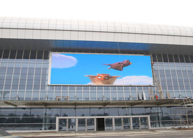 1/4 Scan High Brightness Big Outdoor LED Advertising Panel 3 Years Warranty