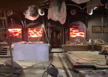 LED Wall Display / P4 Indoor Advertising LED Display , 62500 Dots / Square Meter Density