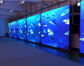 Ultra Thin Rental Indoor Advertising P3 LED Display 500*1000 WIFI control Brightness 5500Cd