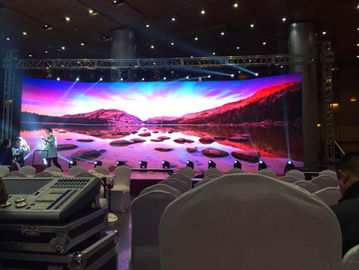 Ultra Thin Rental Indoor Advertising P3 LED Display 500*1000 WIFI control Brightness 5500Cd