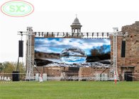 Exterior High Brightness P3.91 Outdoor LED Wall 500*1000 Cabinets For Events