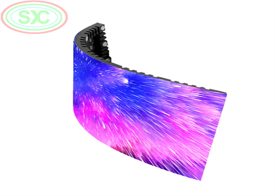 P3.91 Curved Indoor Rental LED Display Screen High Resolution LED Video Wall