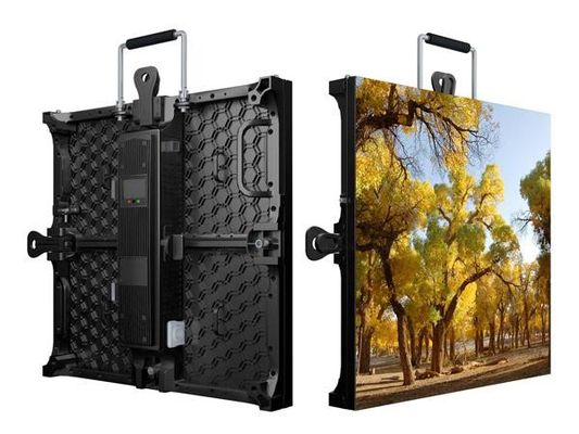 P3.91 Full Color 500x500mm IP65 Waterproof LED Display 5000cd/㎡ Brightness