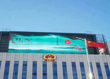 Large Outdoor Full Color LED Display P6, Waterproof And Dustproof 3 Years Warranty