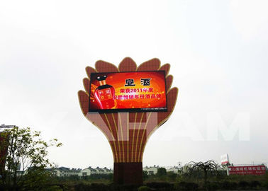 Outdoor Digital Billboard Mounted Video Full Color P10 Large LED Advertising Display Screen