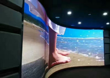P6 Curved LED Display LED Scrolling Display Panels Energy Saving
