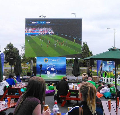 SMD1921 P3.91 outdoor led screen 3840HZ brightness 5500cd cabinets 500mm x 500mm outdoor full color led display