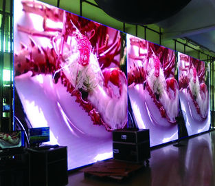 P4.81 outdoor led screen rental cabinets IP65 6500cd brightness Natiosnstar diodes