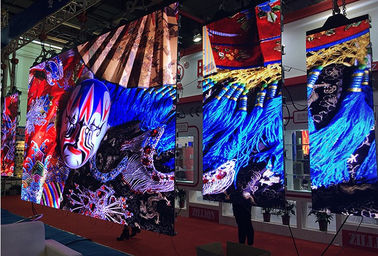 High Resolution LED Die-Cast Aluminum Video Display Panel P8 1024x1024mm Iron Cabinet