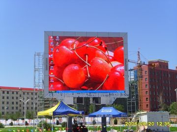 Die-Casting Aluminum Screen Waterproof RGB DIP P16 LED Display Outdoor Full Color 1280x960mm