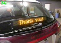 RGB Car LED Sign Display With Meanwell Power Supply , High Definition IP65 Waterproof