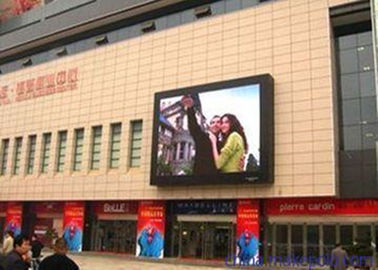 Large Outdoor 5000cd / sqm Brightness Full Color P10 LED Advertising Panel