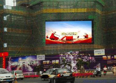 Large Outdoor 5000cd / sqm Brightness Full Color P10 LED Advertising Panel