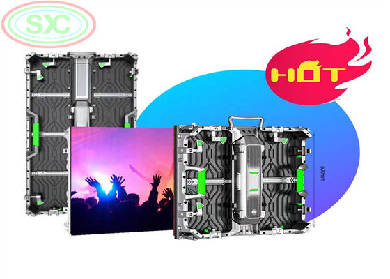 P6 Outdoor Full Color Rental LED Display 5000cd/M2 Brightness 6mm Pixel