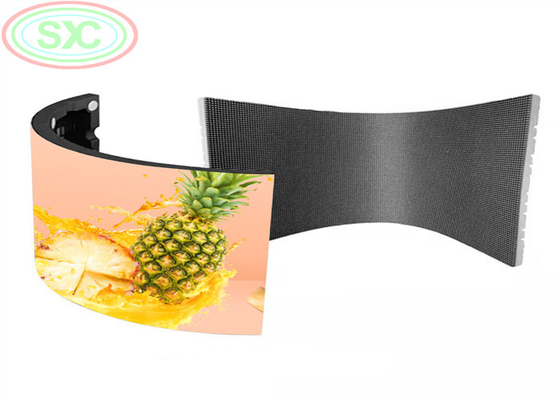 Indoor Rotating Flexible Video Wall P2 LED Screen Soft Advertising Sign