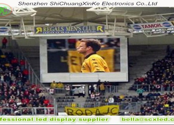 p10 stadium led display full color , led video screen high brightness stadium led display